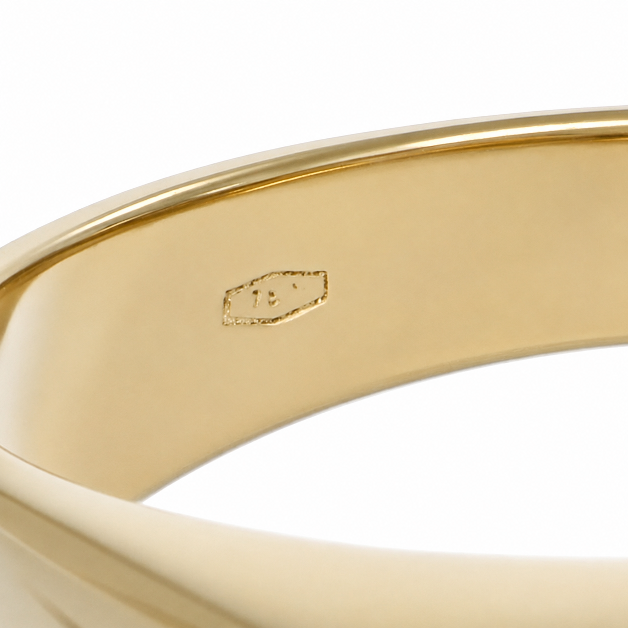 Anello - 18 carati Oro bianco, Oro giallo - 0.12ct. tw. Diamante (Naturale) - Made in Italy - Handmade