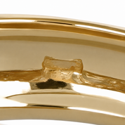 Anello - 18 carati Oro bianco, Oro giallo - 0.875ct. tw. Diamante (Naturale) - Made in Italy - Handmade