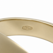 Anello - 18 carati Oro bianco, Oro giallo, Oro rosa - 0.06ct. tw. Diamante (Naturale) - Made in Italy - Handmade