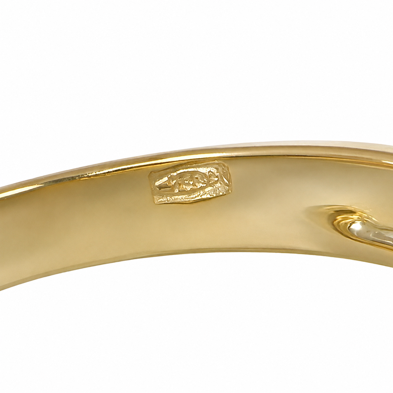 Anello - 18 carati Oro bianco, Oro giallo - 0.15ct. tw. Diamante (Naturale) - Made in Italy - Handmade