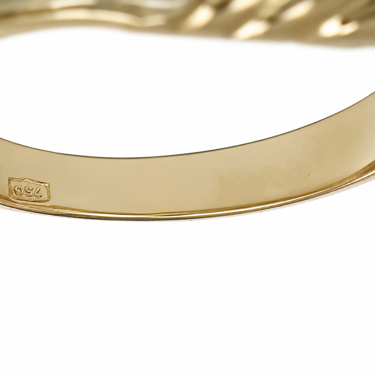 Anello - 18 carati Oro bianco, Oro giallo - 0.15ct. tw. Diamante (Naturale) - Made in Italy - Handmade