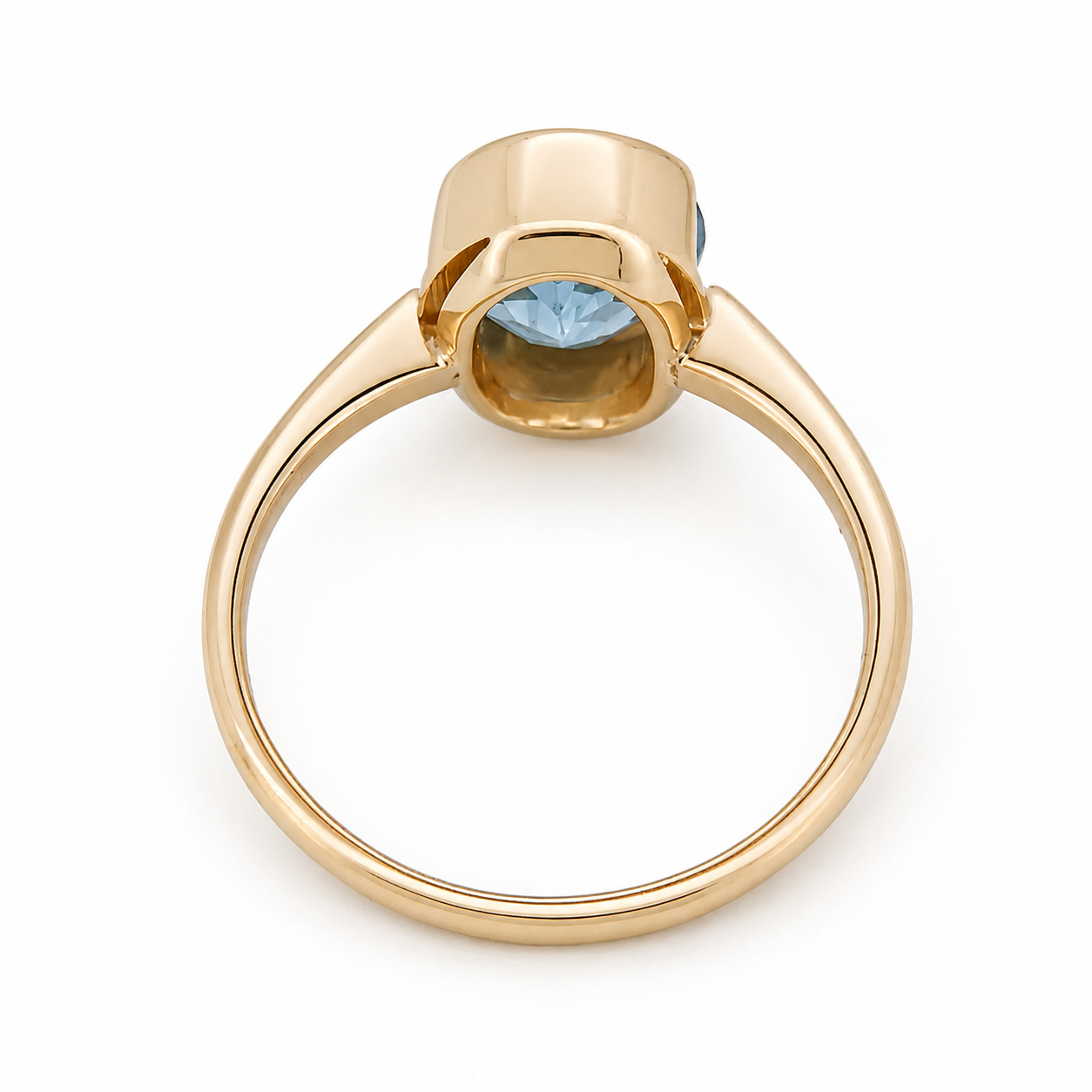 Anello - 18 carati Oro giallo - 3.50ct. tw. Topazio - Made in Italy - Handmade