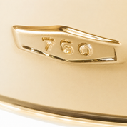 Anello - 18 carati Oro bianco, Oro giallo - 0.06ct. tw. Diamante (Naturale) - Made in Italy - Handmade