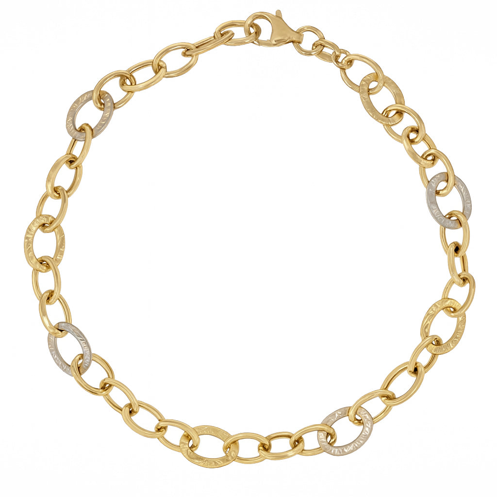 Bracciale - 18 carati Oro giallo, Oro bianco