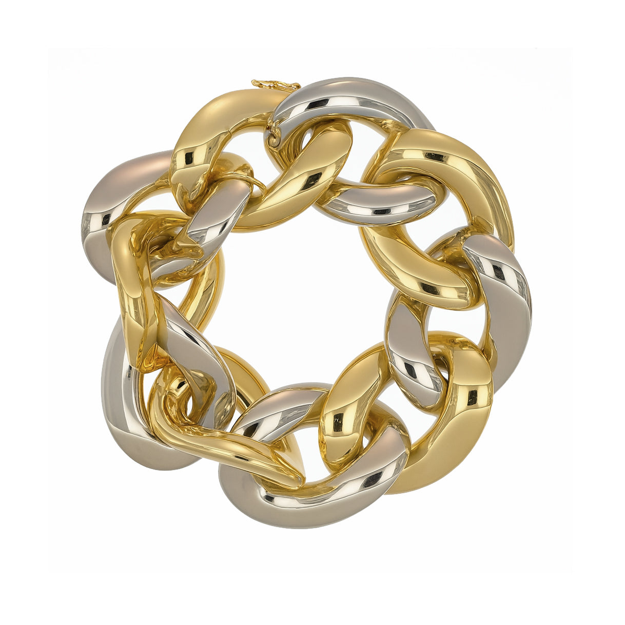 Bracciale - 18 carati Oro giallo, Oro bianco