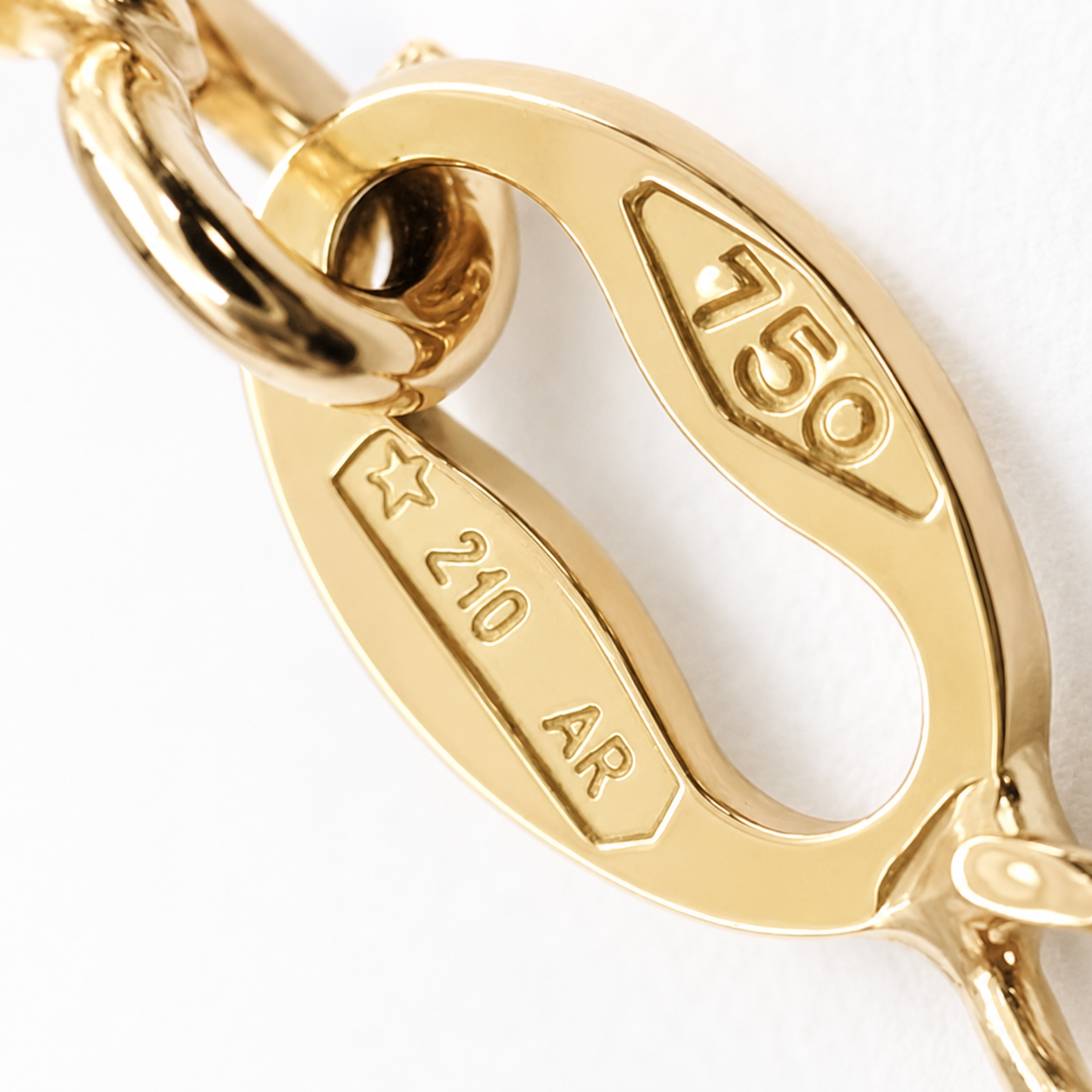 Collana - 18 carati Oro giallo Corallo - Made in Italy - Handmade