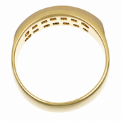 Anello - 18 carati Oro bianco, Oro giallo - 0.81ct. tw. Diamante (Naturale) - Made in Italy - Handmade