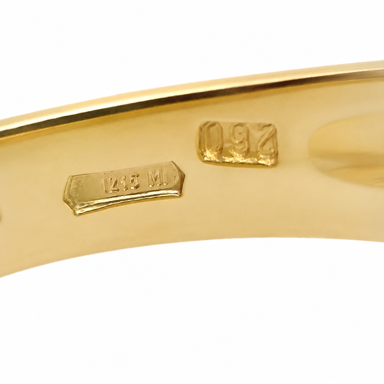 Anello - 18 carati Oro giallo - Made in Italy - Handmade