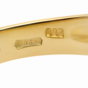 Anello - 18 carati Oro giallo - Made in Italy - Handmade