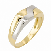 Anello - 18 carati Oro bianco, Oro giallo - Made in Italy - Handmade