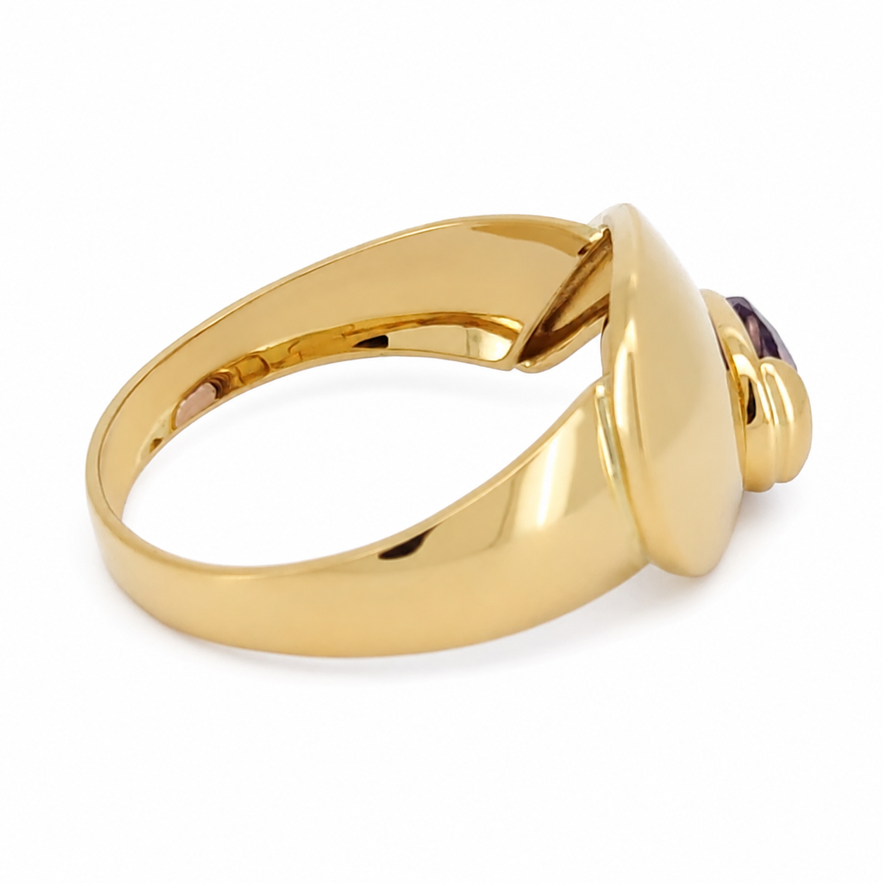 Anello - 18 carati Oro giallo - 2.00ct. tw. Tormalina - Made in Italy - Handmade