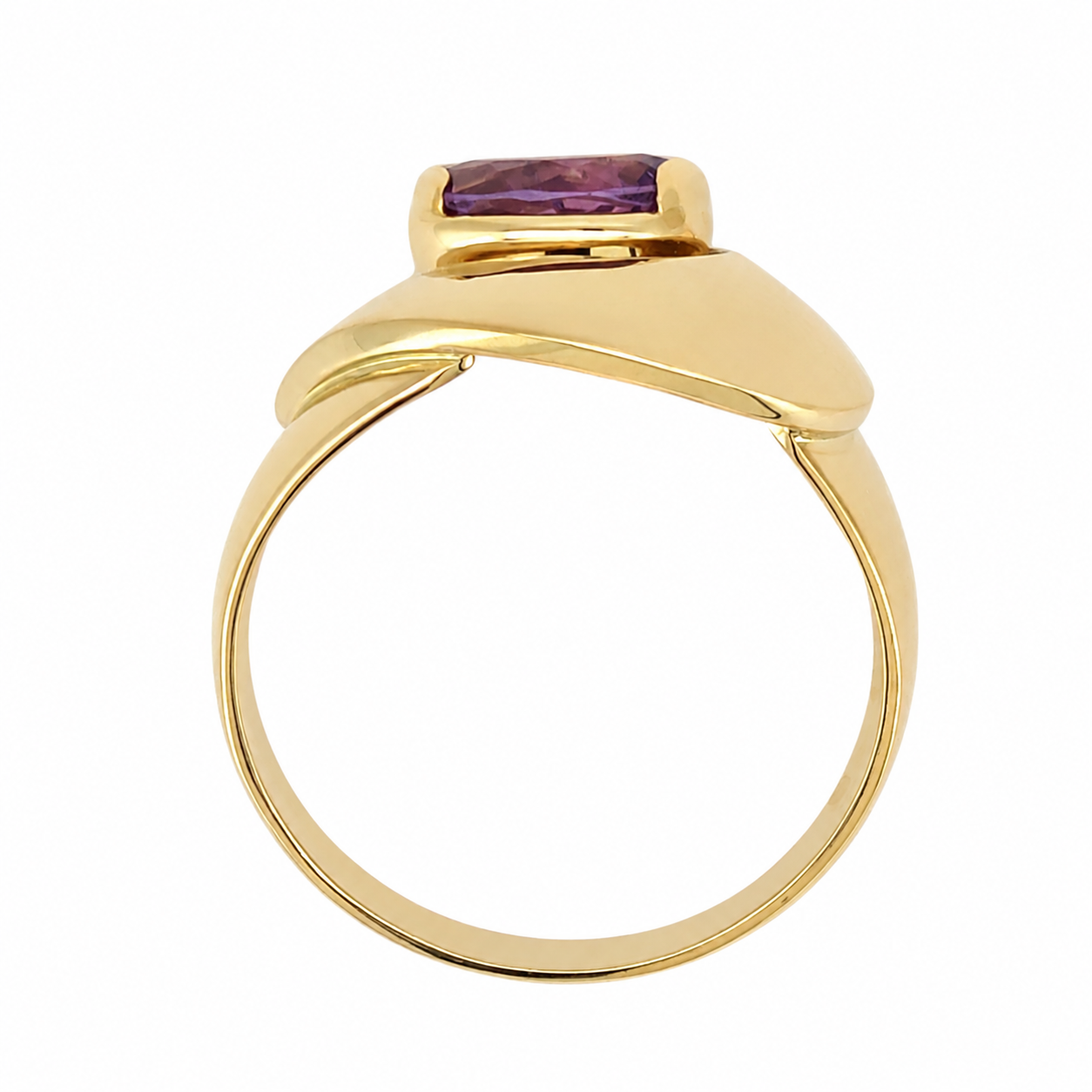 Anello - 18 carati Oro giallo - 2.00ct. tw. Tormalina - Made in Italy - Handmade