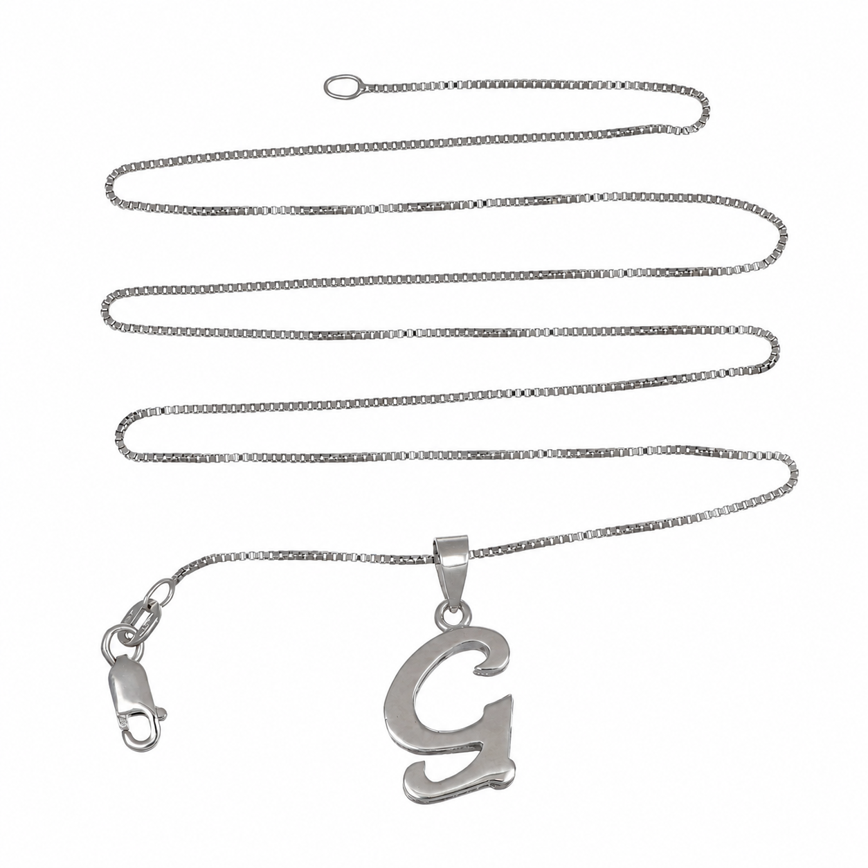 Collana - 18 carati Oro bianco - Made in Italy - Handmade