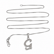 Collana - 18 carati Oro bianco - Made in Italy - Handmade