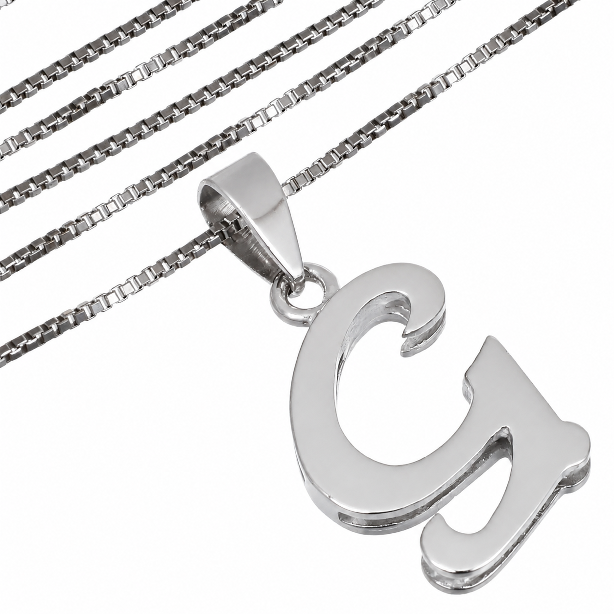 Collana - 18 carati Oro bianco - Made in Italy - Handmade