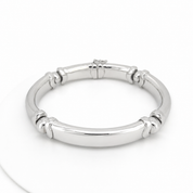 Bracciale - 18 carati Oro bianco - Made in Italy - Handmade
