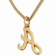 Collana con ciondolo - 18 carati Oro giallo - Made in Italy - Handmade