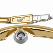 Collana con ciondolo - 18 carati Oro bianco, Oro giallo - 0.15ct. tw. Diamante (Naturale) - Made in Italy - Handmade