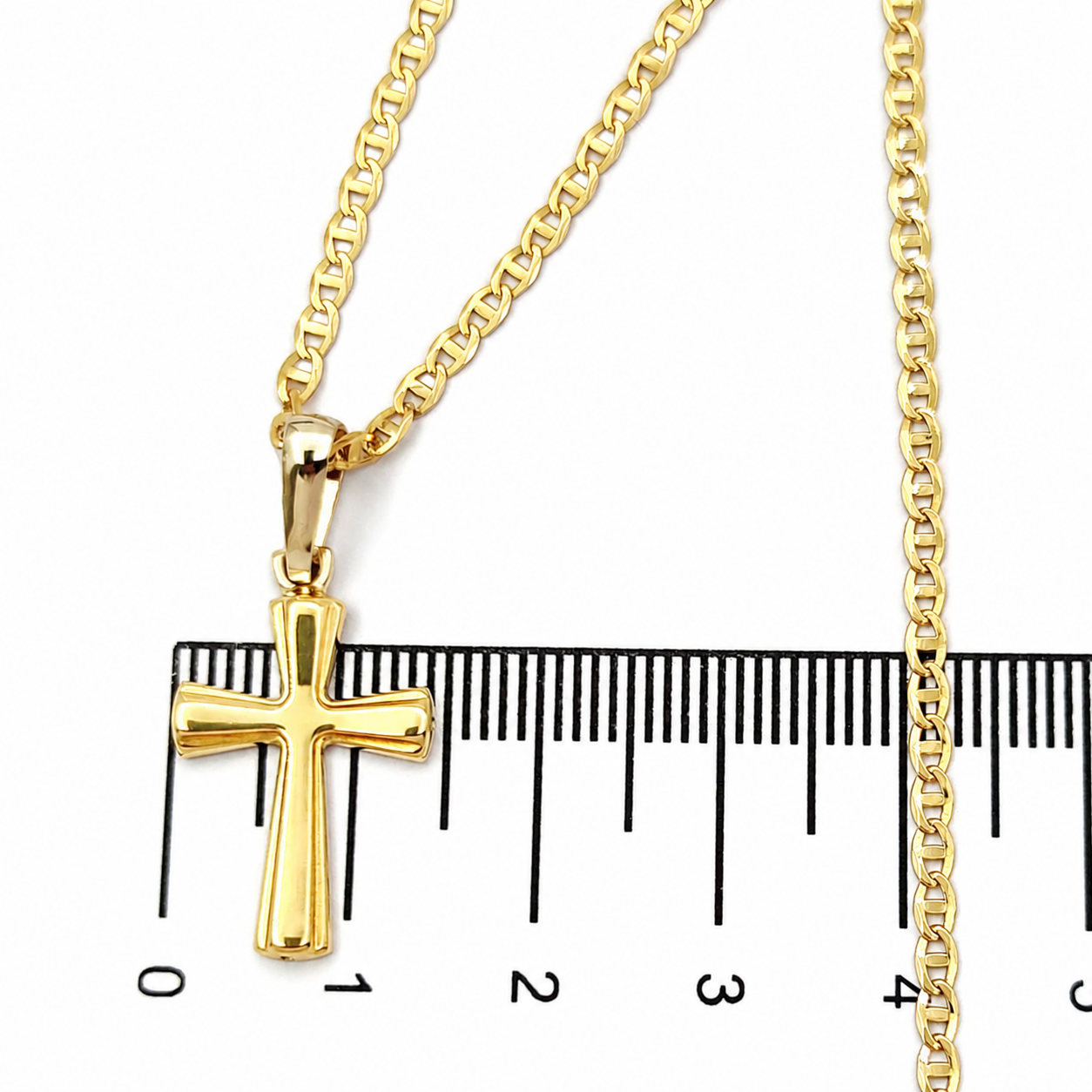 Collana con ciondolo - 18 carati Oro bianco, Oro giallo - Made in Italy - Handmade