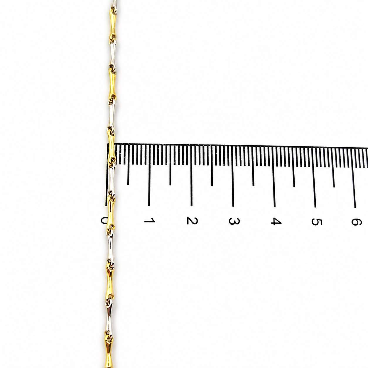 Collana - 18 carati Oro giallo, Oro bianco - Made in Italy - Handmade