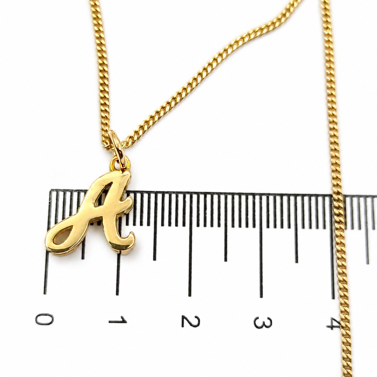 Collana con ciondolo - 18 carati Oro giallo - Made in Italy - Handmade