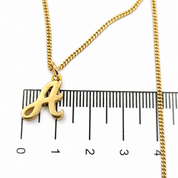 Collana con ciondolo - 18 carati Oro giallo - Made in Italy - Handmade