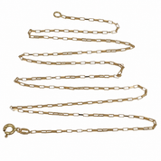 Collana - 18 carati Oro giallo - Made in Italy - Handmade
