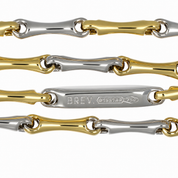 Collana - 18 carati Oro giallo, Oro bianco - Made in Italy - Handmade