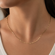 Collana - 18 carati Oro giallo - Made in Italy - Handmade