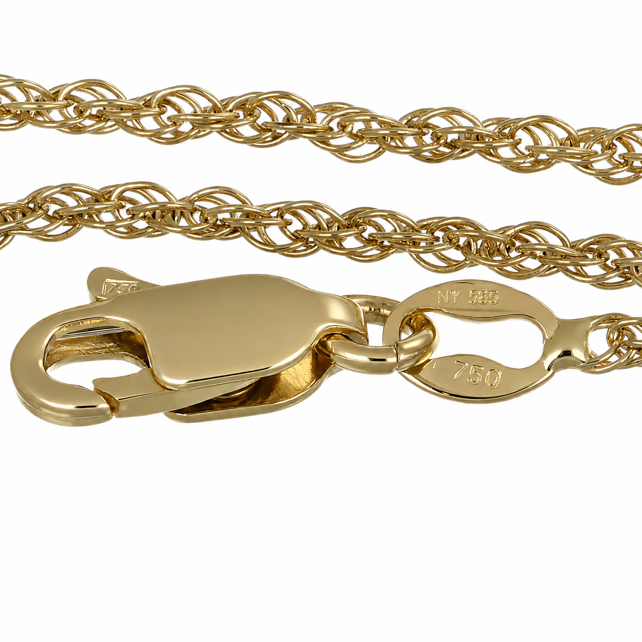 Collana con ciondolo - 18 carati Oro bianco, Oro giallo - 0.06ct. tw. Diamante (Naturale) - Made in Italy - Handmade