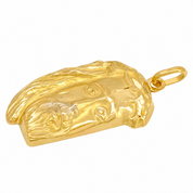 Ciondolo - 18 carati Oro giallo - Made in Italy - Handmade