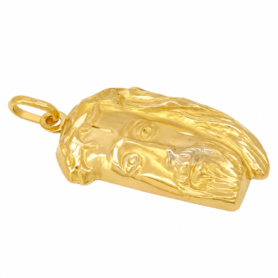 Ciondolo - 18 carati Oro giallo - Made in Italy - Handmade
