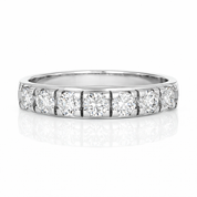 Anello - 18 carati Oro bianco - 0.48ct. tw. Diamante (Naturale)