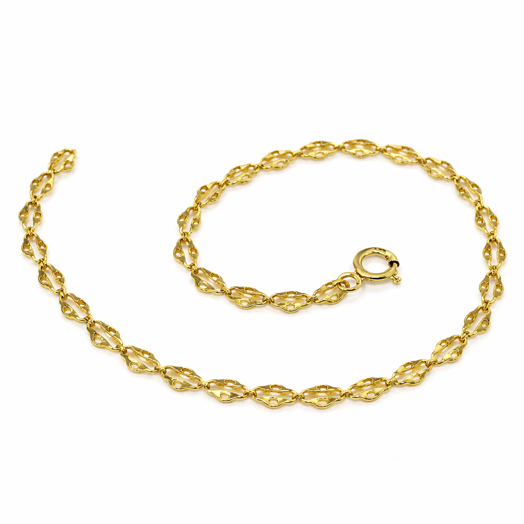 Bracciale - 18 carati Oro giallo - Made in Italy - Handmade