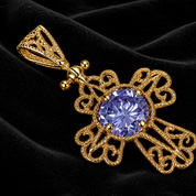 Ciondolo - 18 carati Oro giallo - Made in Italy - Handmade