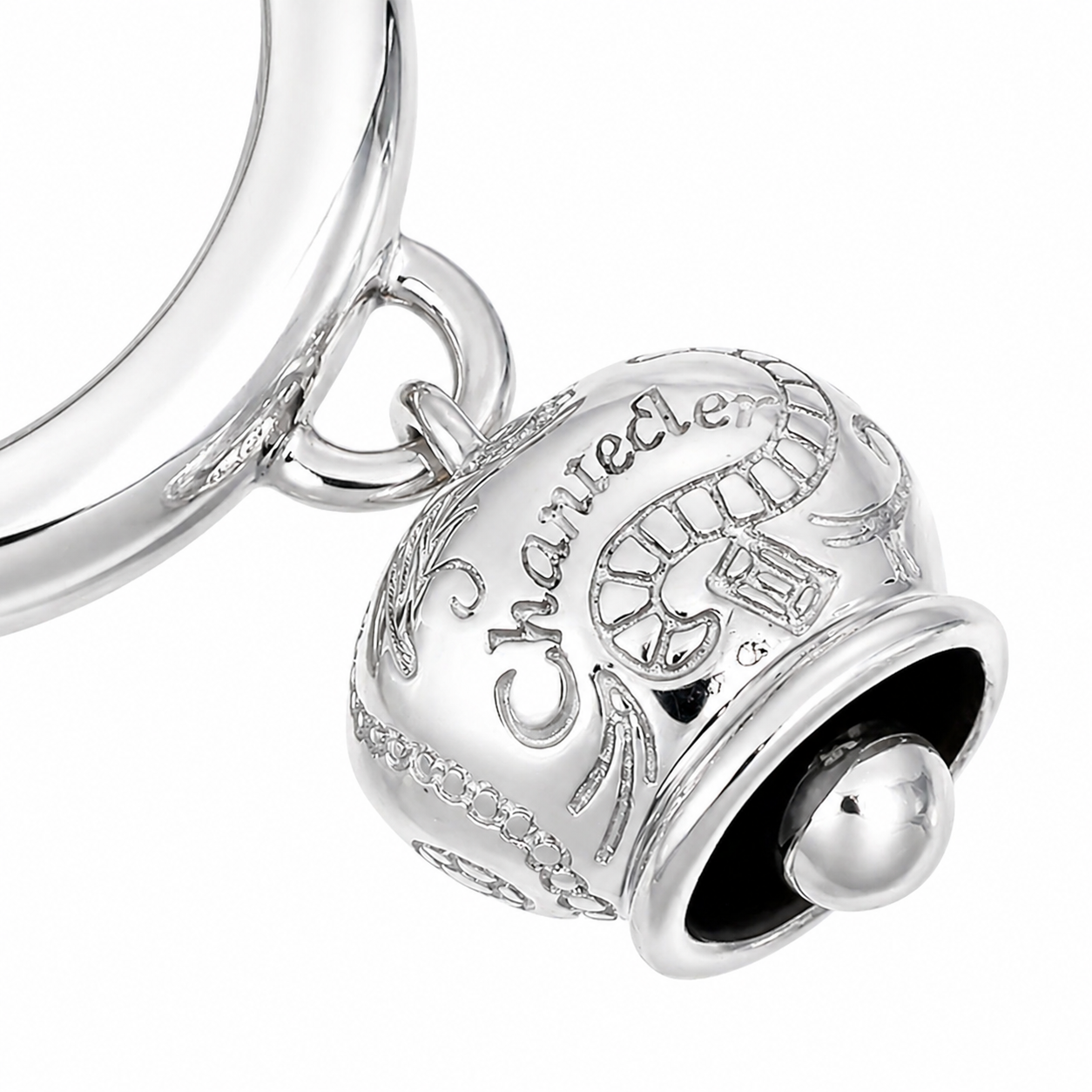 Anello - 9 kt Oro bianco - Made in Italy - Handmade
