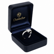 Anello - 9 kt Oro bianco - Made in Italy - Handmade