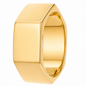 Anello - 18 carati Oro giallo - Made in Italy - Handmade