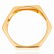 Anello - 18 carati Oro giallo - Made in Italy - Handmade