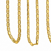 Collana - 18 carati Oro giallo - Made in Italy - Handmade