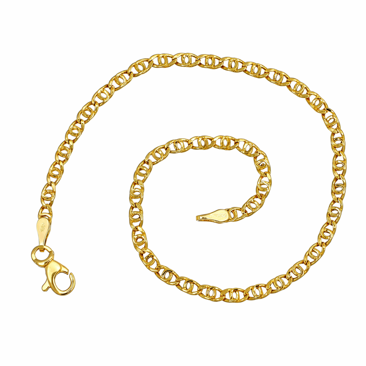 Bracciale - 18 carati Oro giallo - Handmade - Made in Italy