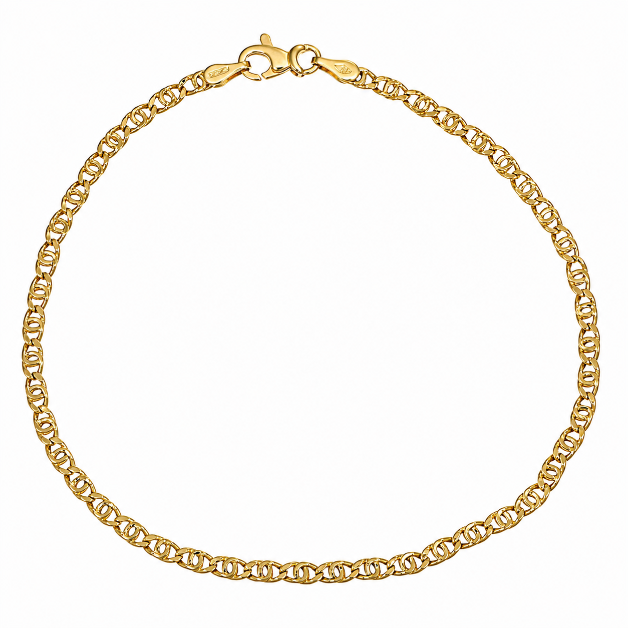 Bracciale - 18 carati Oro giallo - Handmade - Made in Italy