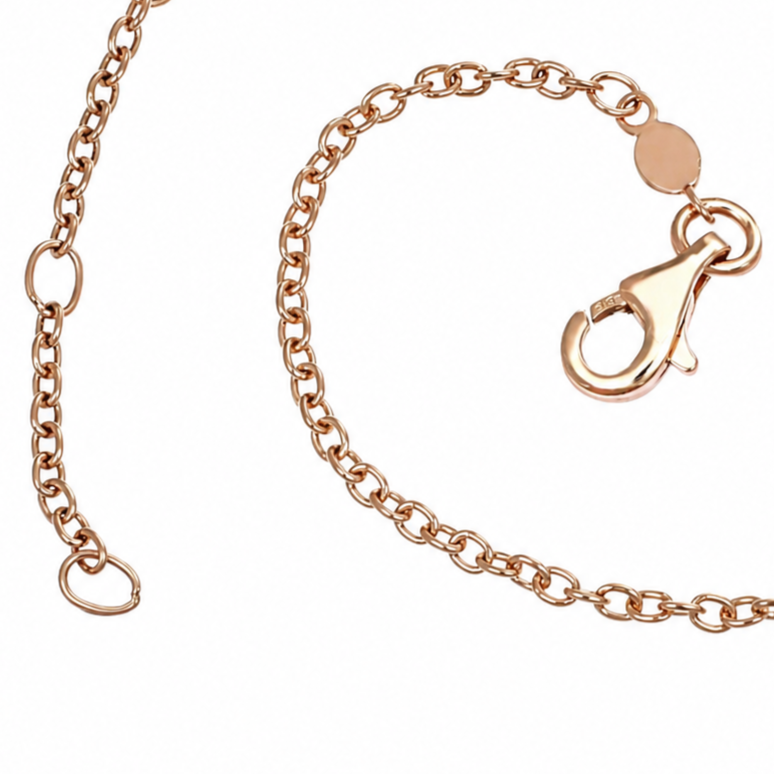 Bracciale - 9 kt Oro rosa - Handmade - Made in Italy