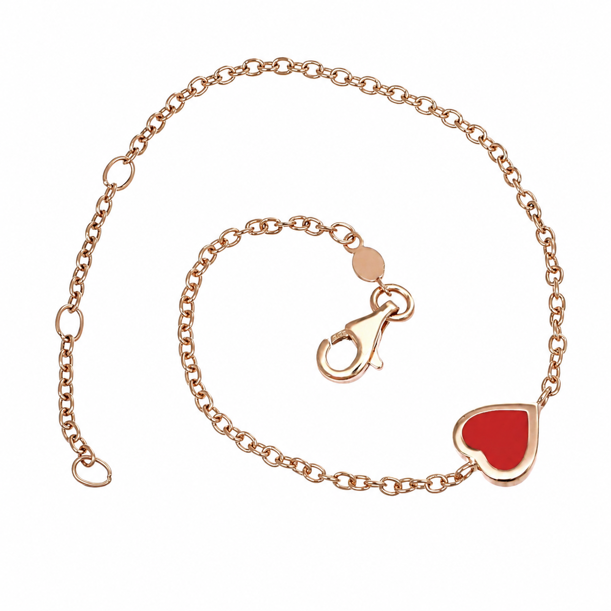 Bracciale - 9 kt Oro rosa - Handmade - Made in Italy