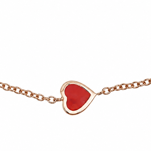 Bracciale - 9 kt Oro rosa - Handmade - Made in Italy