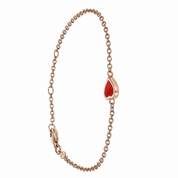 Bracciale - 9 kt Oro rosa - Handmade - Made in Italy