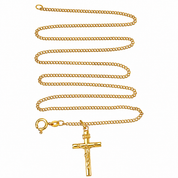 Collana con ciondolo - 18 carati Oro giallo - Handmade - Made in Italy