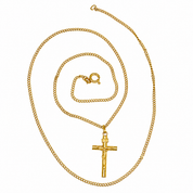 Collana con ciondolo - 18 carati Oro giallo - Handmade - Made in Italy