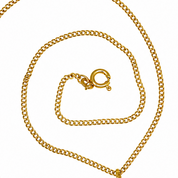 Collana con ciondolo - 18 carati Oro giallo - Handmade - Made in Italy