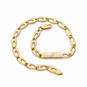 Bracciale - 18 carati Oro giallo, Oro bianco, Oro rosa - Handmade - Made in Italy